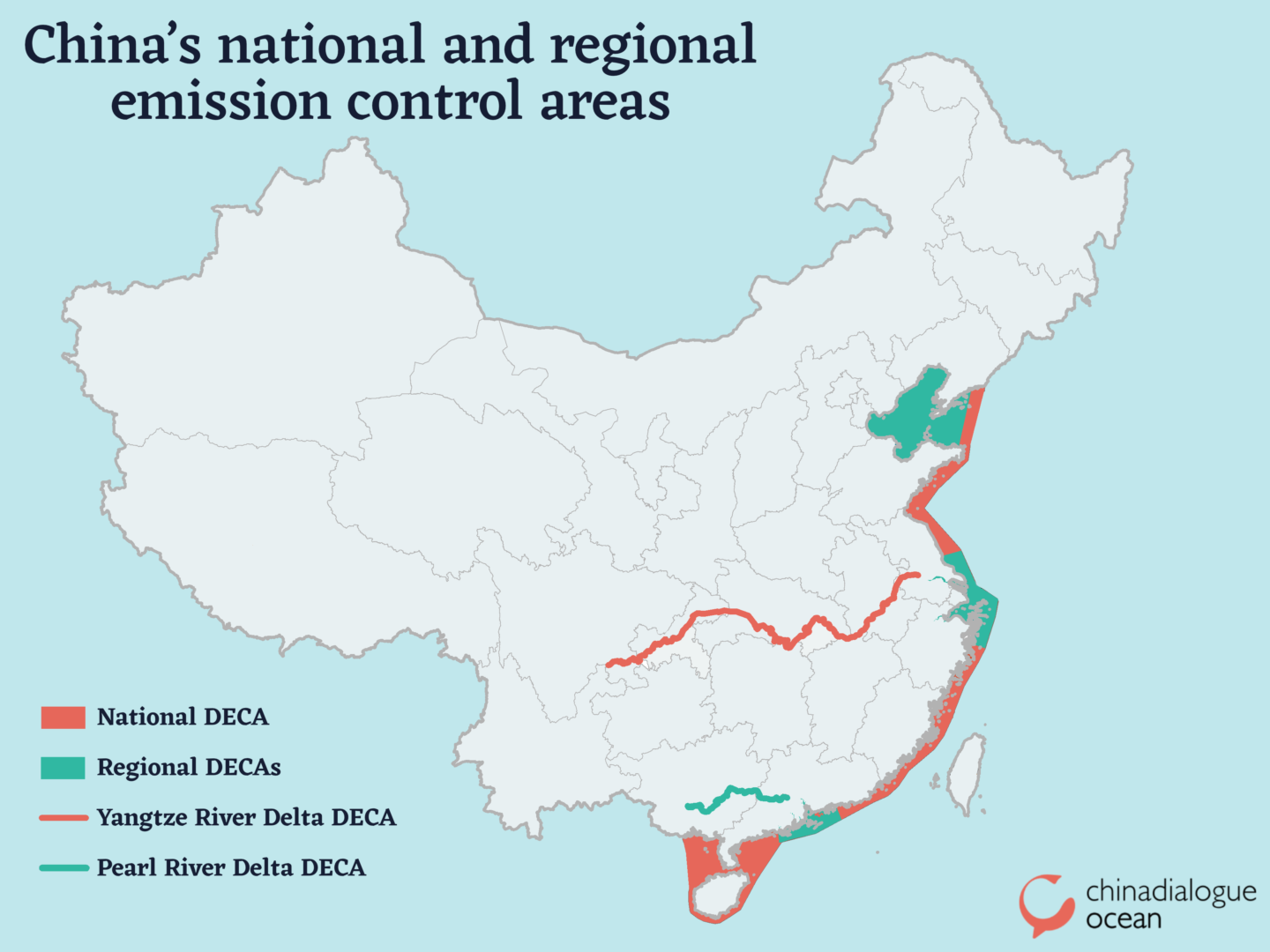 Чайна зона. Seca area Китай. China emission Control area. ECA China. Seca Zone China Map.